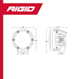 Faros Led Ambar Rigid 4 Pulgadas Pro Edition Jeep Rzr X3 - Audioshop México lo mejor en Car Audio en México -  RIGID