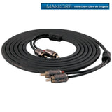 Cable RCA Blindaje Cuádruple DB Link MG9 2.74M - Audioshop México lo mejor en Car Audio en México -  DB Link