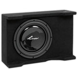 Cajón con Subwoofer 10 pulgadas 400 W Audiopipe APSB10BDF - Audioshop México lo mejor en Car Audio en México -  Audiopipe