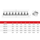Barra de Luz LED Rigid 230413 Adapt 30 PLG UTV Razer
