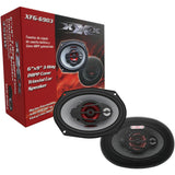 Bocinas Triaxiales Audiopipe XFG-6903 6x9 PLG 350W