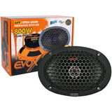 Medio Rango con Luz LED Open Show Evox EVX69LED 800W 6x9 PLG