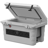 Hielera Gris con Barra de Sonido Marino Wet Sounds SHIVR-55-GRY 200W 55L - Audioshop México lo mejor en Car Audio en México -  Wet Sounds