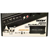 Amplificador Audiopipe APMCRO-1800 Clase D 800W con Control para Bajos - Audioshop México lo mejor en Car Audio en México -  Audiopipe