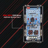 Amplificador Monoblock Clase D Audiopipe APXL13001 1300 Watts - Audioshop México lo mejor en Car Audio en México -  Audiopipe