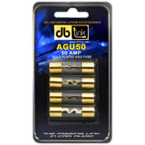Fusibles DB Link AGU50 50 Amperios Chapado Oro