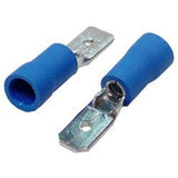 Terminal Eléctrica Faston Macho 1/4″ para Cable 16 14 AWG con Forro - Audioshop México lo mejor en Car Audio en México -  Audioshop México lo mejor en Car Audio en México