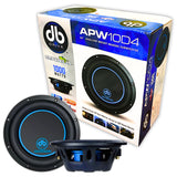 Subwoofer Plano Marino DB Drive APW10D4 10 PLG 1000W 4 Ohms - Audioshop México lo mejor en Car Audio en México -  DB Drive