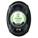 Bocinas Coaxiales Atomic Audio IRON69 900 Watts 6x9 Pulgadas 4 Ohms 5 Vías - Audioshop México lo mejor en Car Audio en México -  Atomic Audio