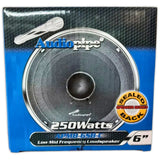 Medio Rango Openshow Audiopipe APMB-6SB-C 250W 6 PLG - Audioshop México lo mejor en Car Audio en México -  Audiopipe