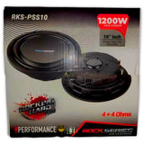 Subwoofer Plano Rock Series RKS-PSS12 700 Watts 12 Pulgadas Doble Bobina 350 Watts Rms - Audioshop México lo mejor en Car Audio en México -  Rock Series