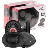 Paquete 4 Bocinas 6x9 Coaxiales Audiopipe CSE6903T 350W - Audioshop México lo mejor en Car Audio en México -  Audiopipe