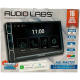 Autoestéreo 2 DIN Audio Labs ADL-MAC700 7 PLG HD Car Play Android