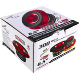 Bocina Medio Rango Audiopipe APMB-628GH-RED 6.5 PLG 300W - Audioshop México lo mejor en Car Audio en México -  Audiopipe