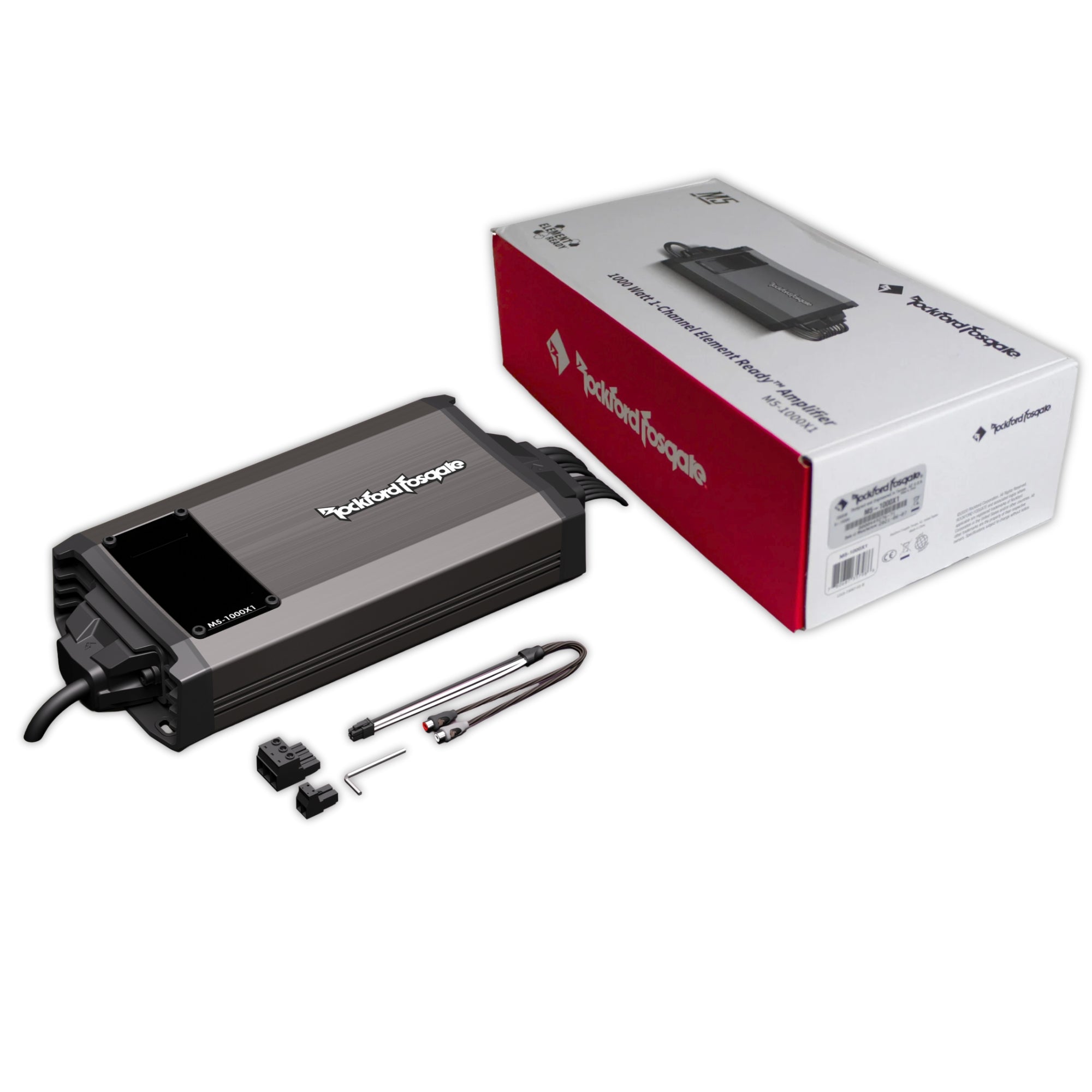 Rockford Fosgate M5-1000X1 Marine Amp – 1000W RMS Mono Block For Subs/Speakers