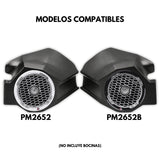 Cajones bocinas frontales Polaris RZR Rockford Fosgate RFRZ-FSE - Audioshop México lo mejor en Car Audio en México -  Rockford Fosgate