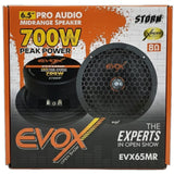 Medio Rango Open Show Evox EVX65MR 700W 6.5 PLG 8 Ohms