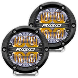 Faro Redondo Rigid 360 Series 4 Driving/ Ambar - Audioshop México lo mejor en Car Audio en México -  RIGID