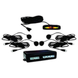 Sensor de Reversa Universal 4 Puntos sonoro con Display - Audioshop México lo mejor en Car Audio en México -  Extreme