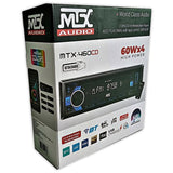 Estéreo 1 DIN MTX Audio MTX-460CD CD Android iOS Siri USB Bluetooth Aux RGB - Audioshop México lo mejor en Car Audio en México -  MTX Audio