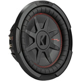 Subwoofer Kicker CWRT104 10 PLG 800W Dual 4 Ohm CompRT Slim
