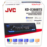 Autoestereo JVC KD-X380BTS Alexa USB y Bluetooth - Audioshop México lo mejor en Car Audio en México -  JVC