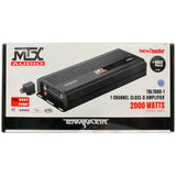 Amplificador Monoblock MTX Audio TNL1000-1 2000W Clase D - Audioshop México lo mejor en Car Audio en México -  MTX Audio