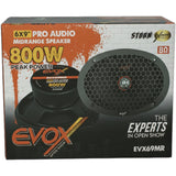 Medio Rango Open Show Evox EVX69MR 800W 6x9 PLG