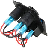 Panel 3 Switch Botonera USB Rock Series RKS-SW3USB 12V - Audioshop México lo mejor en Car Audio en México -  Rock Series