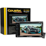 Autoestéreo Coustic CO-2800 Con BT 2 Din 6.2 PLG - Audioshop México lo mejor en Car Audio en México -  Coustic