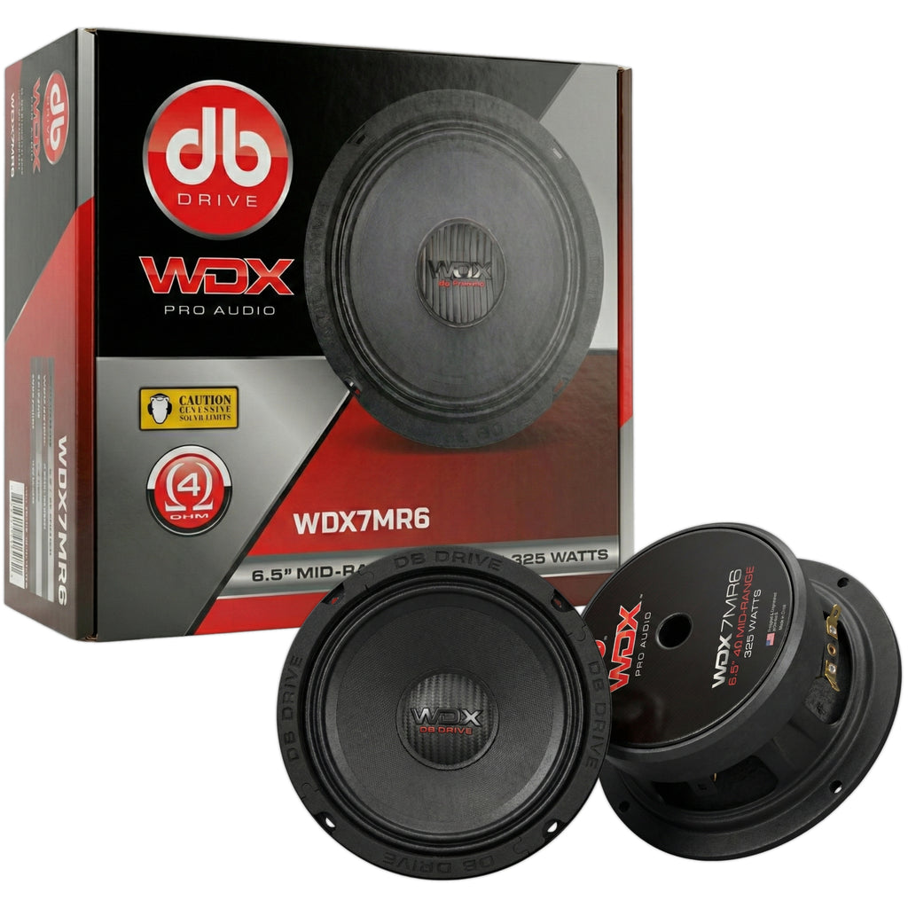 Medio Rango Profesional DB Drive WDX7MR6 6.5 PLG 325W – Audioshop ...