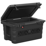Hielera Negro con Barra de Sonido Marino Wet Sounds SHIVR-55-BLK 200W 55L - Audioshop México lo mejor en Car Audio en México -  Wet Sounds
