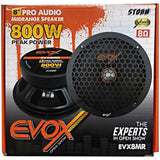 Medio Rango Open Show Evox EVX8MR 800W 8 PLG 8 Ohms
