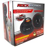 Par De Medios Rangos Con Driver Rock Series RKS-R80OST 1200W 8 PLG Open Show