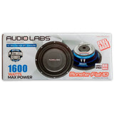 Subwoofer Ultra Plano SPL Audio Labs MONSTER FLAT 10 1600 Watts 10 Pulgadas 2 + 2 Ohms 600 Watts RMS - Audioshop México lo mejor en Car Audio en México -  Audio Labs