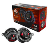 Bocinas Coaxiales DB Drive S3.5 150W 3.5 PLG - Audioshop México lo mejor en Car Audio en México -  DB Drive