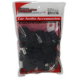 Pack de 25 Terminales De Casquillos Pipeman's Calibre 4 - Audioshop México lo mejor en Car Audio en México -  Pipeman's Installation Solution