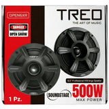 Medio Rango Treo OPEN6XR 500W 6.5 PLG Open Show