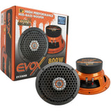 Medio Bajo de Alto Rendimiento Evox EVX8MB 8 PLG 800W