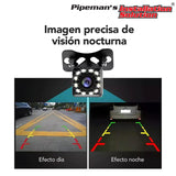Cámara Reversa para Auto 12 Luces LED Pipemans ISRVC120GLL - Audioshop México lo mejor en Car Audio en México -  Pipeman's Installation Solution