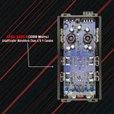 Amplificador Audiopipe 4 Canales 2200W Clase AB APXL22004 - Audioshop México lo mejor en Car Audio en México -  Audiopipe
