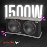 Woofer Con Cajón Para Auto 12 Pulg 1500 W máx Audiopipe - Audioshop México lo mejor en Car Audio en México -  Audiopipe