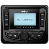 Estéreo Marino Wet Sounds WS-MC-5 BT AUX 3.5 mm LCD - Audioshop México lo mejor en Car Audio en México -  Wet Sounds