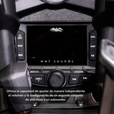 Estéreo Marino Wet Sounds WS-MC-5 BT AUX 3.5 mm LCD - Audioshop México lo mejor en Car Audio en México -  Wet Sounds
