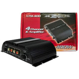 Amplificador 4 Canales Audiopipe XTM-400 400W Crossover XXX Series - Audioshop México lo mejor en Car Audio en México -  Audiopipe