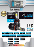 Kit de LED 4 Caras Lürssen 4S9006LUR 9006 8000 lm 6000k 4 Sided 40 Watts 9a Generación High Power - Audioshop México lo mejor en Car Audio en México -  Lürssen
