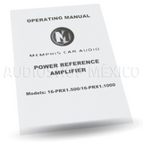 Amplificador Full-Range 4 Canales Memphis PRX4.50 500 Watts Clase AB - Audioshop México lo mejor en Car Audio en México -  Memphis Audio