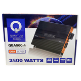 Amplificador Full Range 4 Canales Quantum QEA500.4 2400 Watts Clase AB 2 Ohms - Audioshop México lo mejor en Car Audio en México -  Quantum