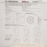 Subwoofer Plano para Auto Pioneer TS-SW2502S4 1200 Watts 10 Pulgadas 4 Ohms Bobina Sencilla - Audioshop México lo mejor en Car Audio en México -  Pioneer