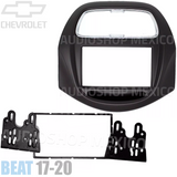 Frente Base Autoestéreo 2 DIN HF Audio HF-0466D para Chevrolet Beat 2017- 2020